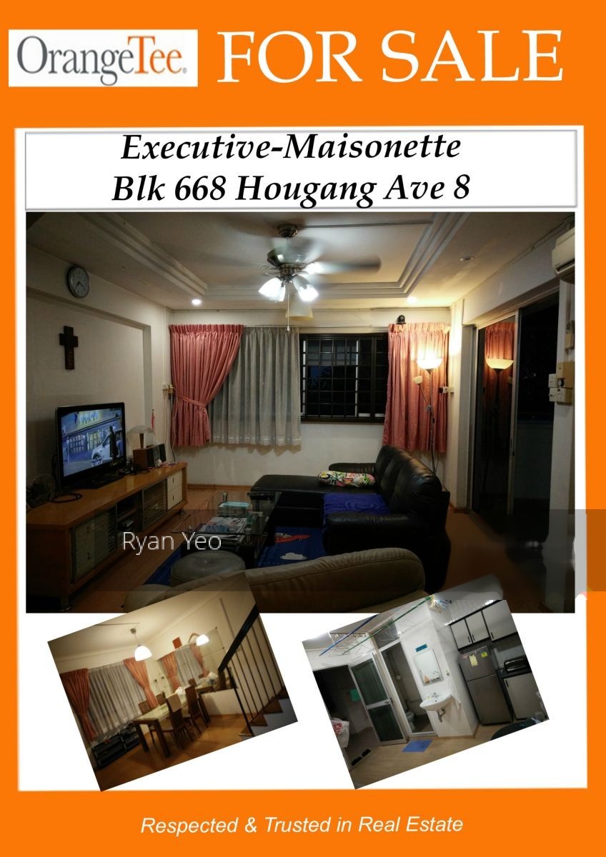 Blk 668 Hougang Avenue 8 (Hougang), HDB Executive #120991422